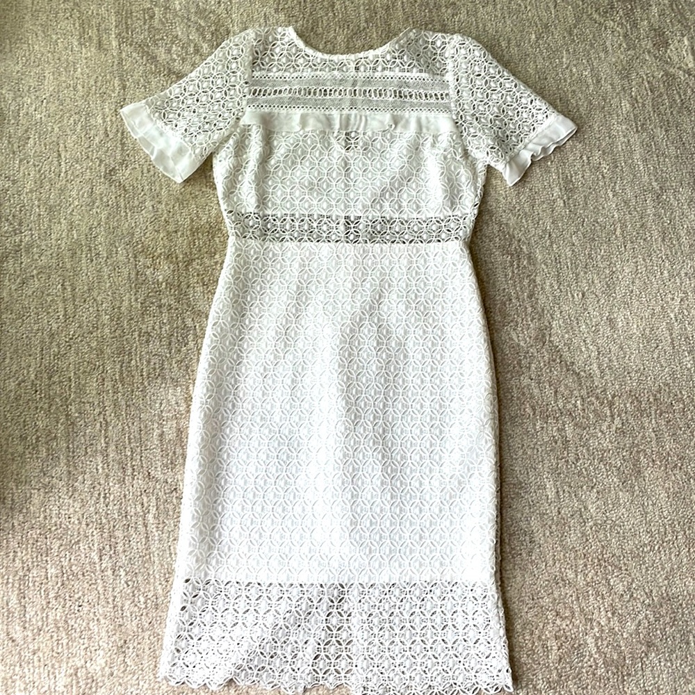 Lace & eyelet dress